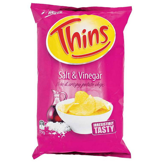 Thins Salt and Vinegar, 175gm