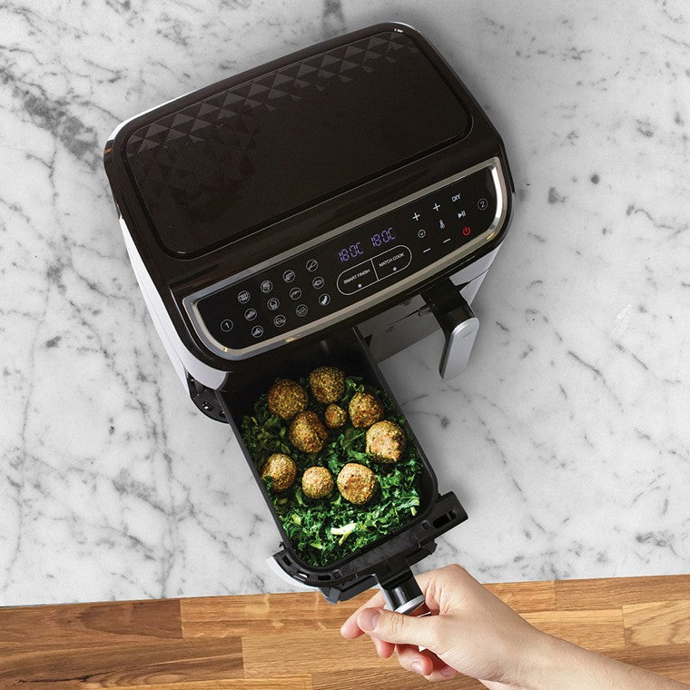 Kitchen Couture Digital Air Fryer 9L - 2x 4.5L, Dual-Zoned