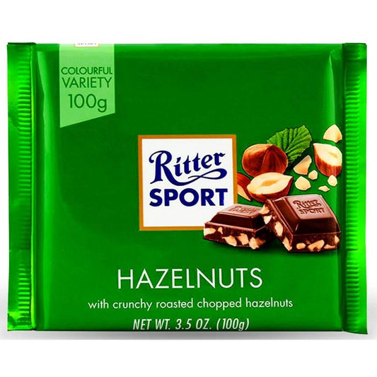 Ritter Sport Chopped Hazelnut, 100g