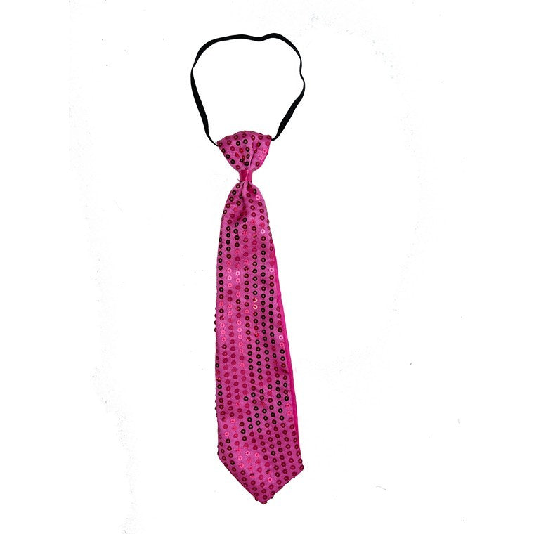 Party Tie Sequin, Pink