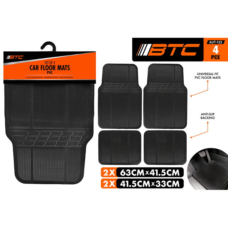 Car Floor Mats (Rubber)