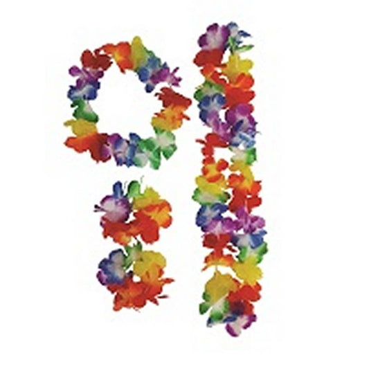 Tropical Flower Lei, 4pk