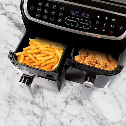 Kitchen Couture Digital Air Fryer 9L - 2x 4.5L, Dual-Zoned