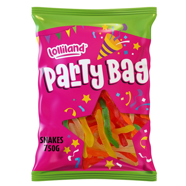 Party Bag Snakes, 750gm