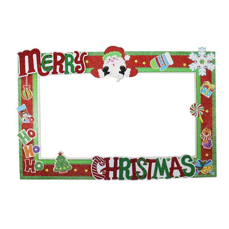 Christmas Giant Selfie Frame, Asstd