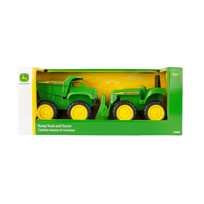 John Deere Sandpit Vehicles,2 Pack, 15cm