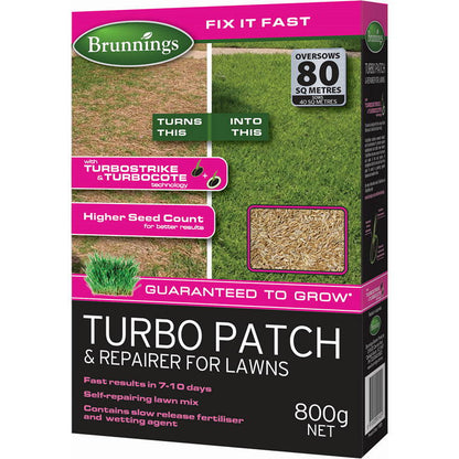 Turbo Patch Repairer For Lawns, 800gm