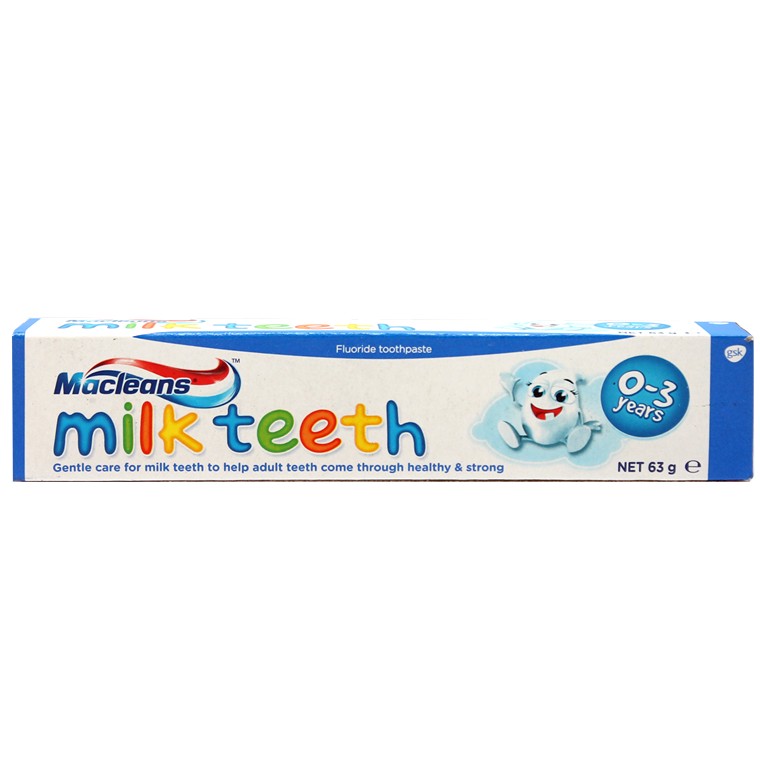 Macleans Toothpaste, Milk Teeth, 63g