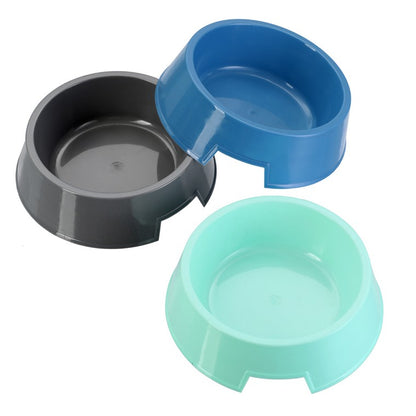 Pet Essentials Round Pet Bowl, 3 Asstd Colours