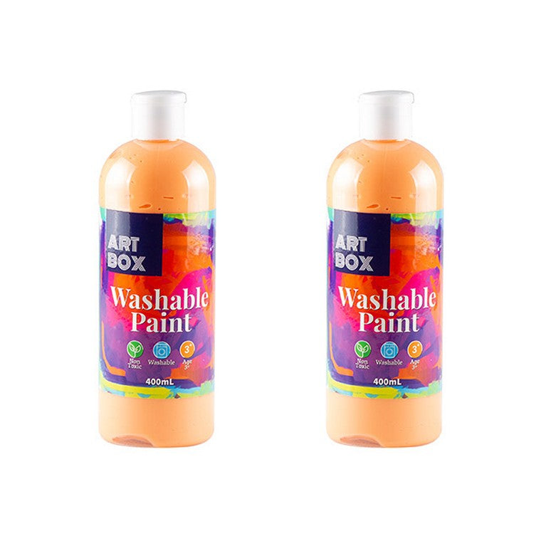 Washable Paint, Orange, 400ml