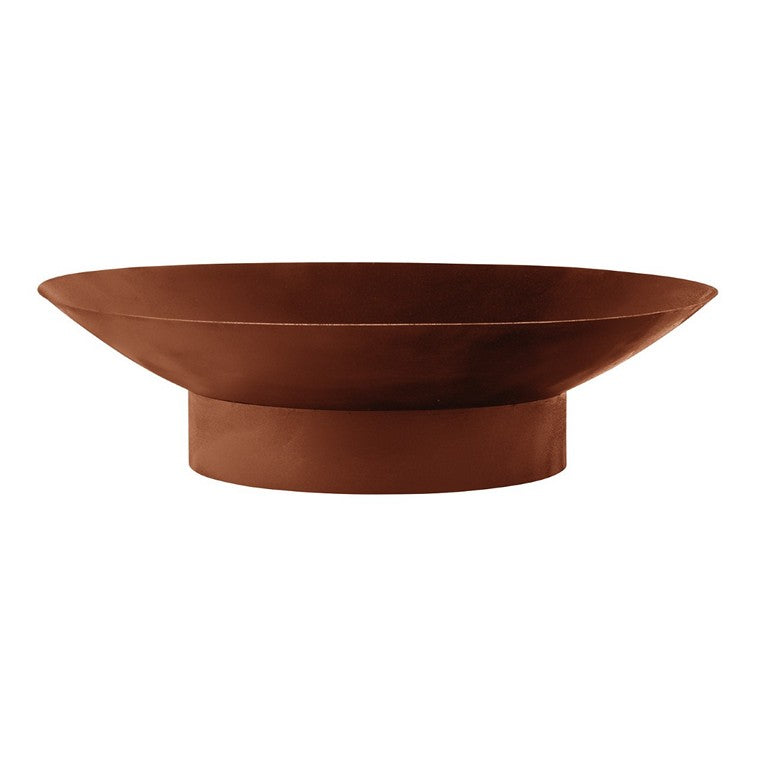 Glow Fire Pit Wok, Rust, 70cm