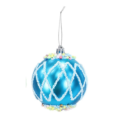 Glossy Candy Bauble, 8cm, Asstd