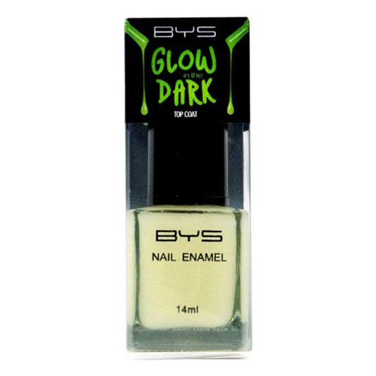 BYS Nail Polish, Glow in The Dark Top Coat