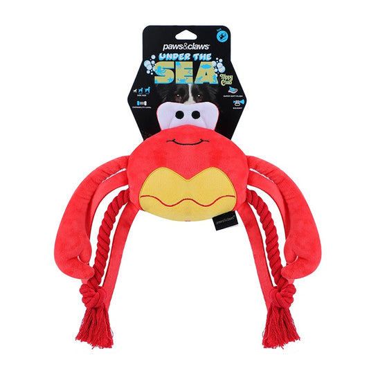 Under the Sea Plush Toy, Nippy Crab