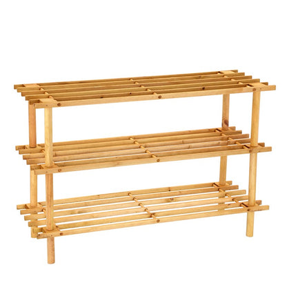 Wooden Shoe Rack, 3 Tier