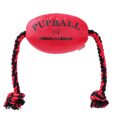 Footy Plush Rope Tugger Pet Toy