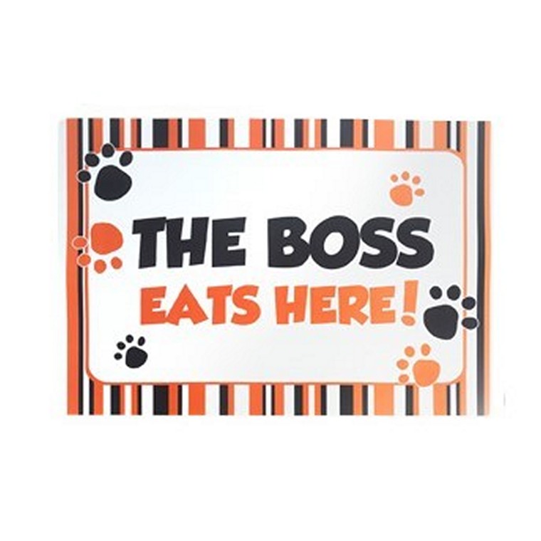 Pet Food Mat, 40x59cm, 4 Asstd Designs