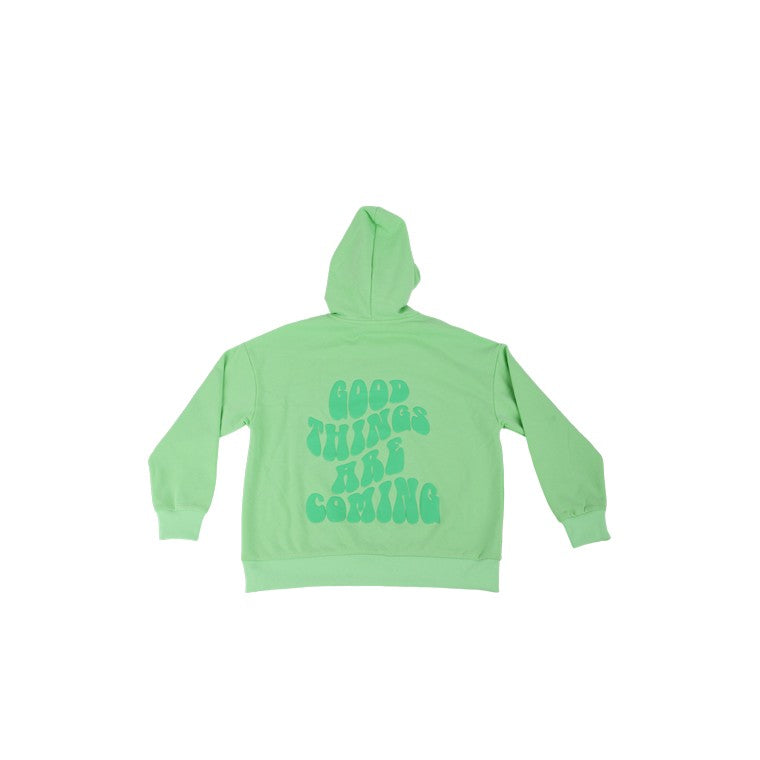 Oversized Hoodie, Mint, Size XL