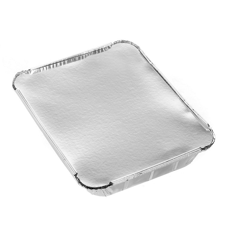 Foil Container w/ Lid, 4pk