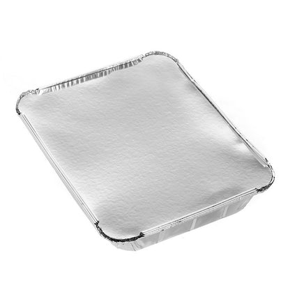 Foil Container w/ Lid, 4pk