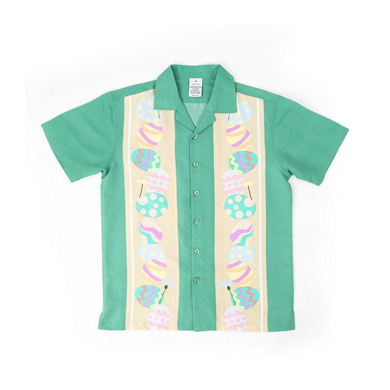 Easter Retro Bowling Shirt, Asstd