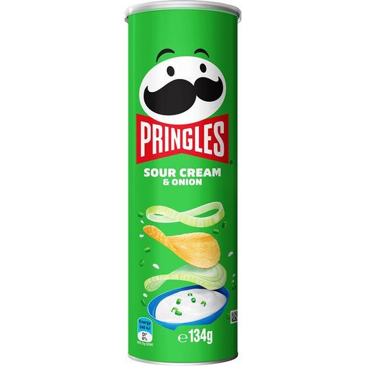 Pringles Sour Cream & Onion, 134g