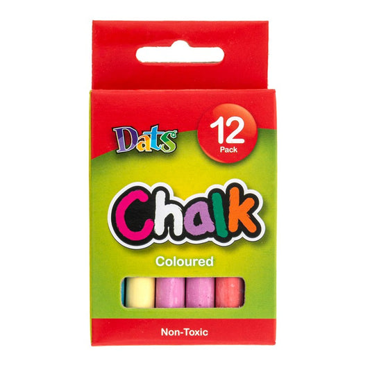 Chalk Coloured, 12 Pack