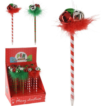 Christmas Bell Pen, Asstd