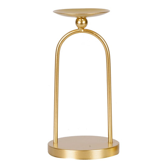 H&G Deco Candle Stick Gold, 15cm