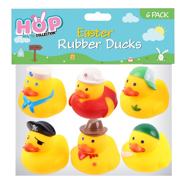 Mini Bath Duck, 6pc