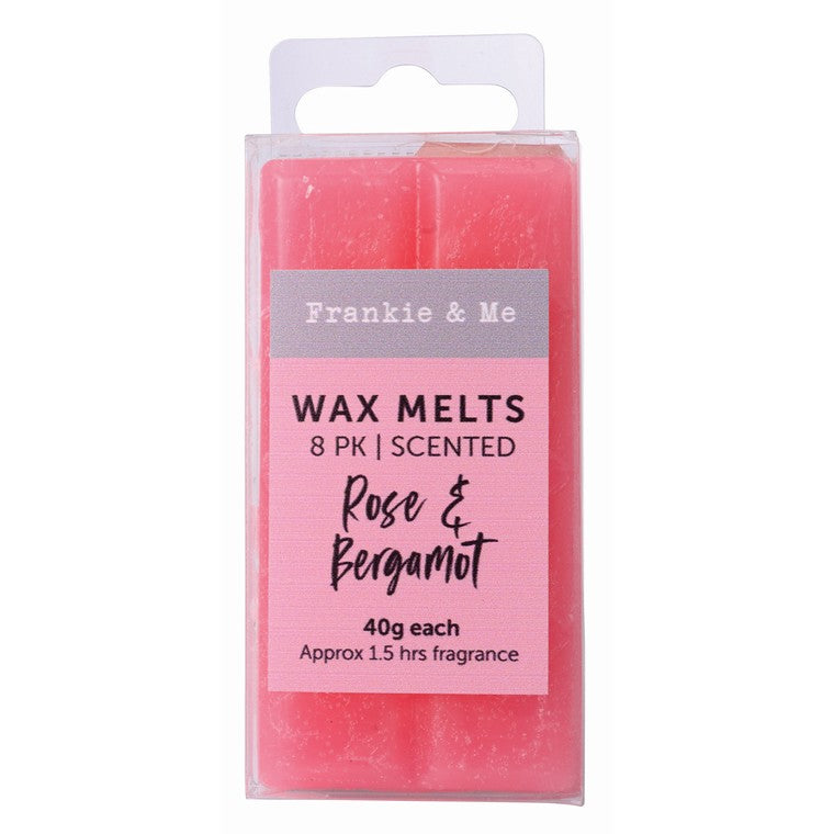 F&M Wax Melts Rose Bergamot, 8pk