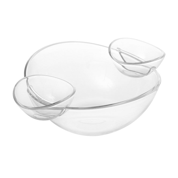 L&L Crystal Dip Serving Bowl