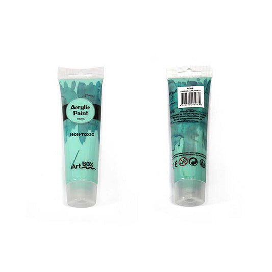 Acrylic Paint Tube, Aqua