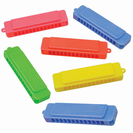 Party Favour Harmonica, 6pk