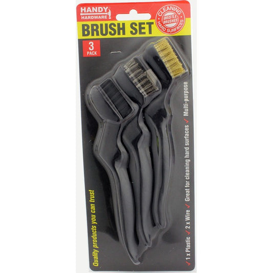 Wire Brush, 3pk