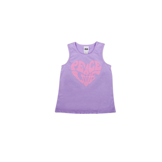 Peace Print Tank, Size 14