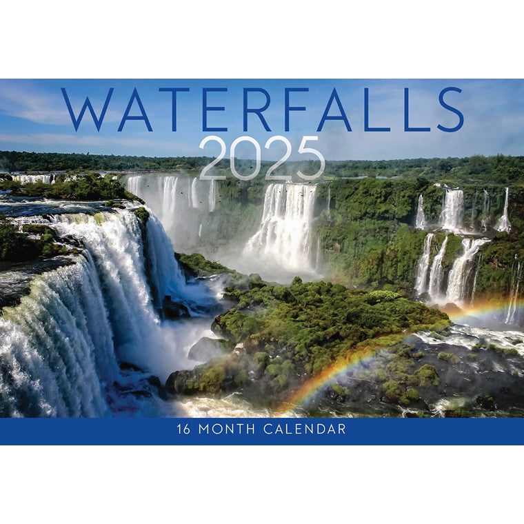 Waterfalls 2025 Calendar