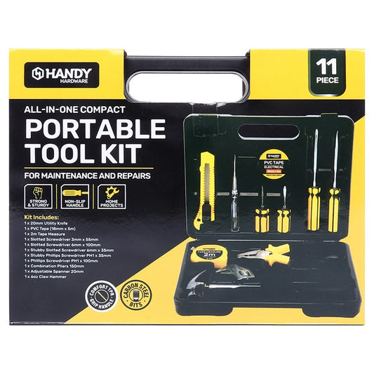 Portable Tool Set, 11pc