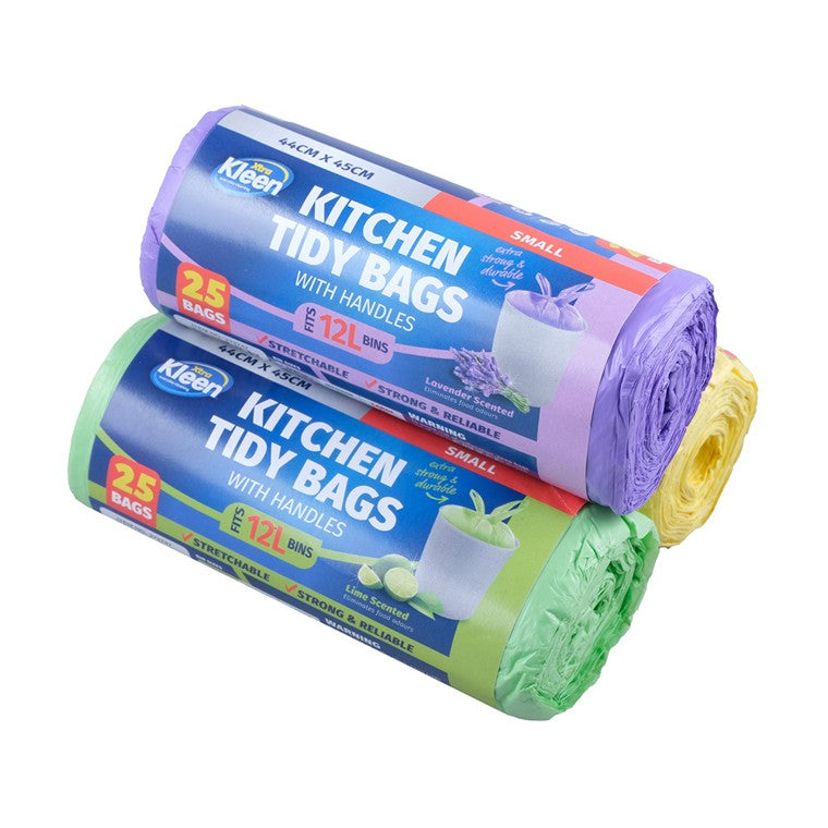 Kitchen Tidy Bags, Asstd, 12L