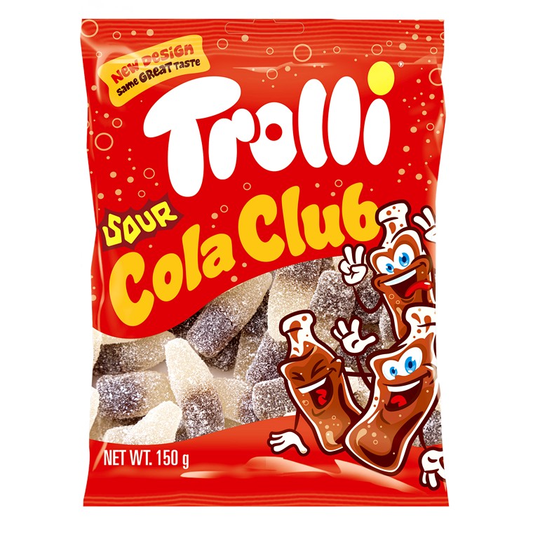 Trolli Sour Cola Bottles, 150g