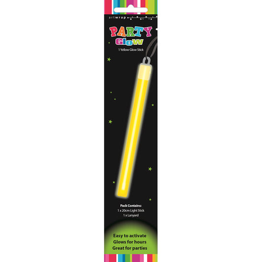 Glow Stick Yellow, 1pk