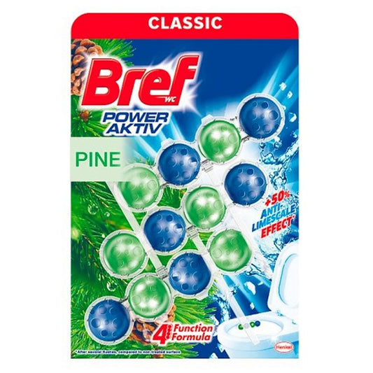 Bref Toilet Cleaner, Pine, 3pk