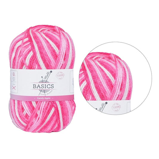 Acrylic Yarn, Candy Apple