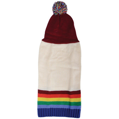 Dog Jumper Rainbow w/ Hood, 45 cm