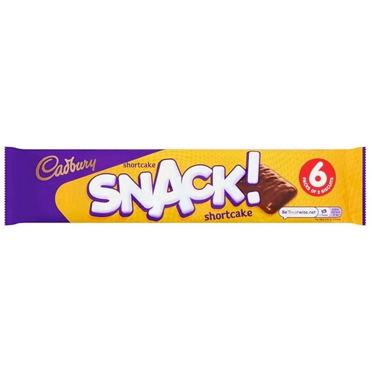 Cadbury Shortcake Bars, 6pk