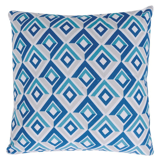 H&G Decor Cushion, Blue Stripes, 40x40cm