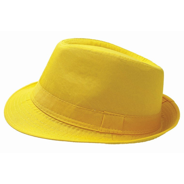 Party Fedora Hat, Yellow