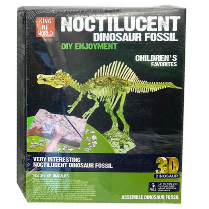 3D Noctilucent Dinosaur Fossil Set