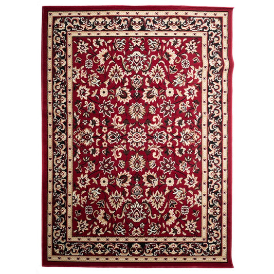 Premier Palmer Rug, Black Traditional, 160 x 215cm