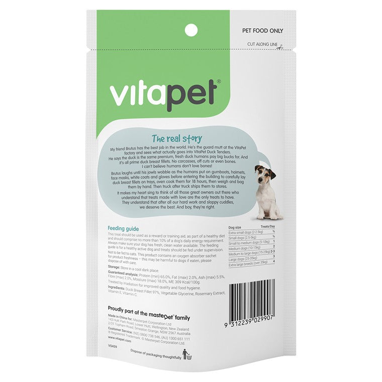 Vitapet Duck Tenders, 100g